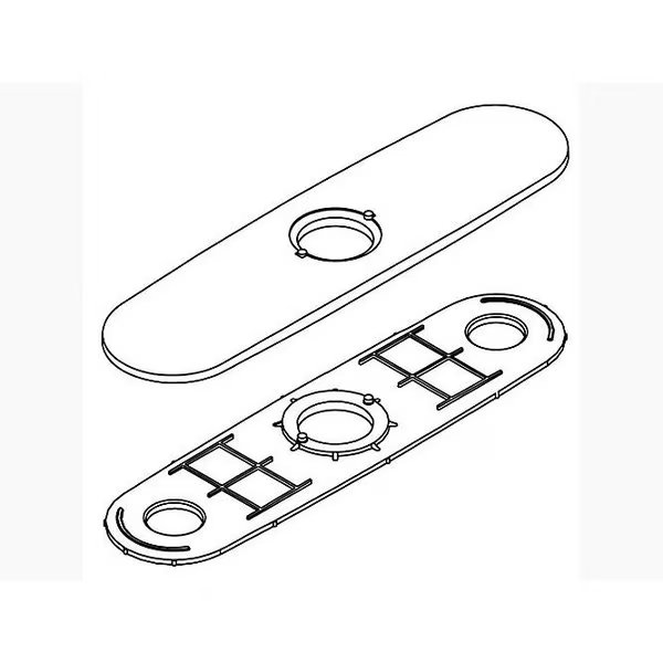 Escutcheon Kit, Kohler, Mfr#: 1312702-2BZ